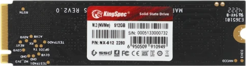 Твердотельный накопитель Kingspec PCIe 3.0 x4 512GB NX-512 M.2 2280... фото 4