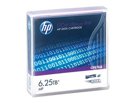 Картридж HPE Ultrium LTO6 6,25TB (C7976A) фото 1