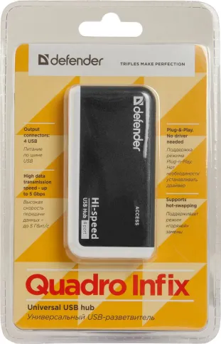 Defender Quadro Infix USB2.0 фото 5