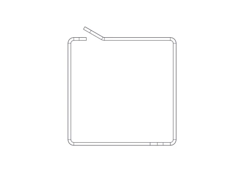 Metal ring Systeme Electric, for laying cables, Uniprom series, 10 pcs фото 3