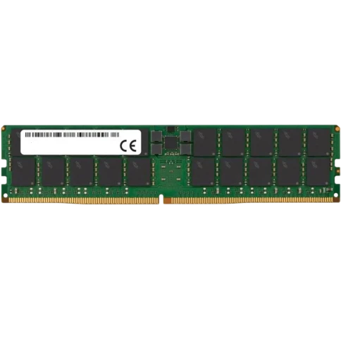 Память оперативная/ Micron 64GB DDR5 5600 MT/s CL46 2Rx4 ECC Registere фото 1