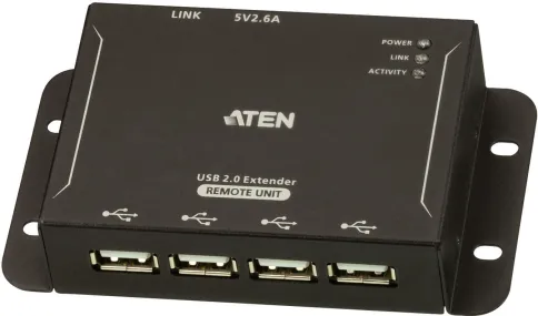 4-х портовый удлинитель, USB 2.0,  50 метр., CAT 5/ATEN/ 4-Port USB 2. фото 7