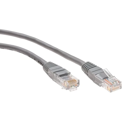 Патчкорд/ Патчкорд литой "Telecom" UTP кат.5е 5,0м серый фото 5