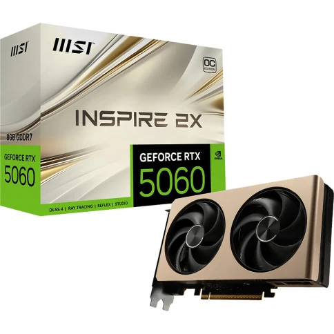 MSI GeForce RTX 5060 8G INSPIRE 2X OC фото 7