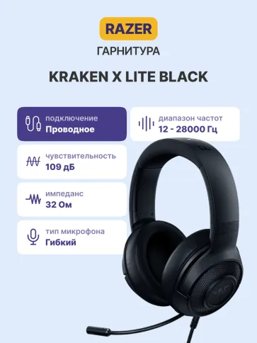 Razer Kraken X Lite фото 2