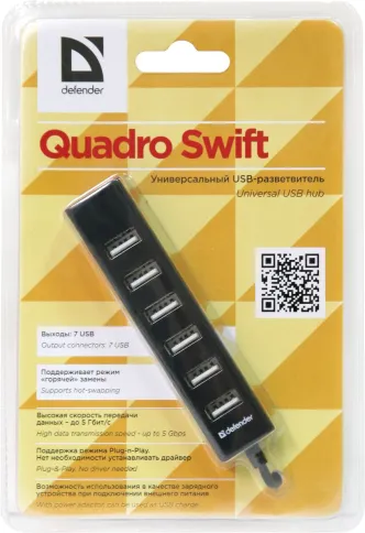 Defender Quadro Swift USB2.0 фото 4