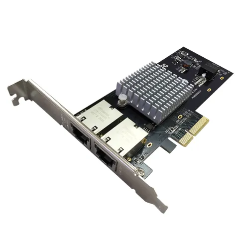 Сетевая карта/ 10G Dual Port RJ45 PCIe Ethernet Adapter with Intel X55 фото 1