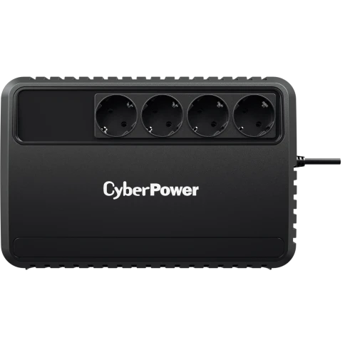 ИБП CyberPower BU850E, Line-Interactive, 850VA/425W, 4 Schuko розетки, Black, 0.2х0.15х0.2м., 5кг./ UPS CyberPower BU850E 850VA/425W (4 EURO) фото 2