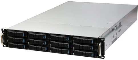 Серверный корпус/ RSC-2ET, 2U, 12x 3.5" hot-swap bays, tool-less 3.5" фото 1