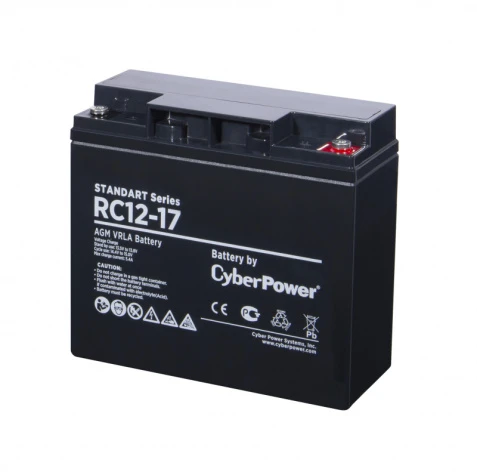 Аккумуляторная батарея SS CyberPower RC 12-17 / 12 В 17 Ач фото 1