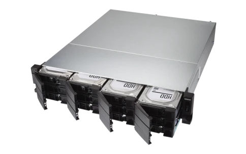 Полка расширения сетевого хранилища без дисков/ SMB QNAP TL-R1200C-RP фото 4