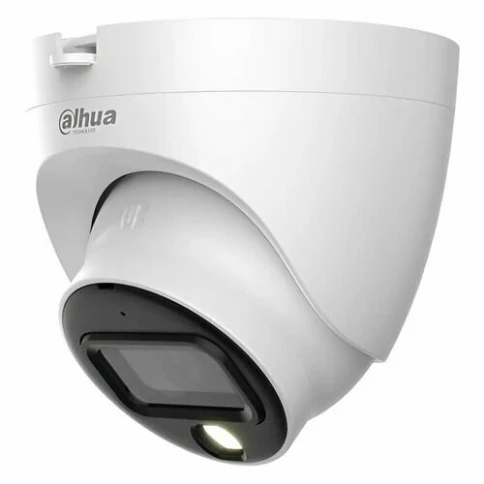 Уличная купольная HDCVI-камера Dahua DH-HAC-HDW1239TLQP-A-LED-0280B-S2, 2 Мп (Full-color, LED) фото 1