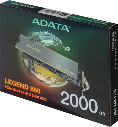 Твердотельный накопитель A-Data PCIe 4.0 x4 2TB SLEG-860-2000GCS Legend 860... фото 10