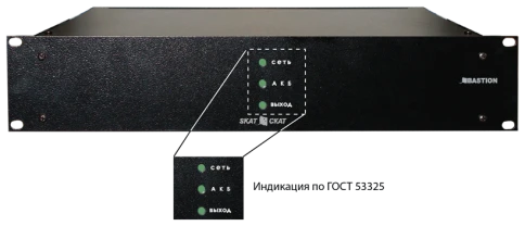 2142 СКАТ-1200И7 RACK источник питания 12В, 5А, высота 2U под 2 АКБ 7- фото 5