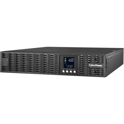 ИБП CyberPower OLS1500ERT2U, Rackmount, Online, 1500VA/1350W, 6IEC-320 С13 розеток, USB&Serial, RJ11/RJ45, SNMPslot, LCD дисплей, Black, 0.5х0.8х0.2м., 22кг./ UPS Online CyberPower OLS1500ERT2U 1500VA/1350W USB/RS-232/EPO/SNMPslot/RJ11/45/ВБМ (6 IEC С фото 2