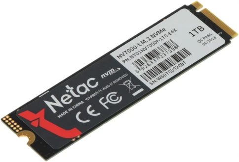 Твердотельный накопитель Netac PCIe 4.0 x4 1TB NT01NV7000t-1T0-E4X NV7000-t M.2... фото 2