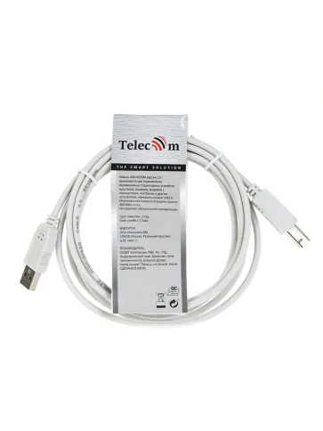 Telecom USB 2.0 Type-AM - USB 2.0 Type-BM 1.8м фото 2