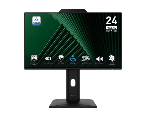Монитор/ MSI PRO MP242PMG, 23.8"16:9, IPS, FHD, 4ms, 300cd, 120Hz, VGA фото 1