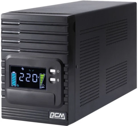Источник бесперебойного питания Powercom Smart King Pro+ SPT-3000 LCD 2400Вт 3000ВА черный/ UPS Powercom Smart King Pro+ SPT-3000 LCD 2400W 3000Va black фото 1