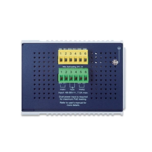 коммутатор/ PLANET IP30 Industrial L2+/L4 16-Port 1000T 802.3at PoE+ 2-Port... фото 3
