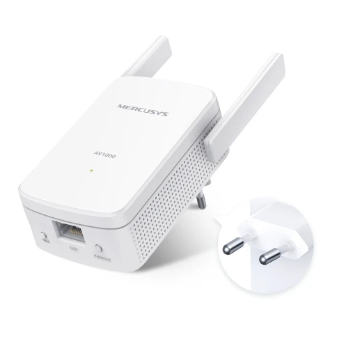 Комплект гигабитных Wi-Fi адаптеров Powerline/ AV1000 Powerline kit with 300Mbps... фото 2