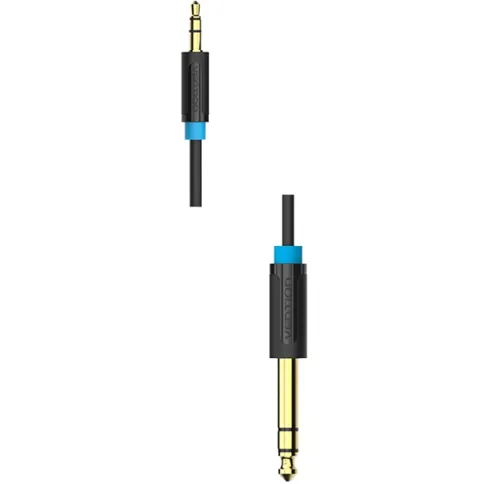 Кабель Vention jack 6.5 mm(m)/mini jack 3.5 mm(m) - 1.5 м (BABBG) фото 3
