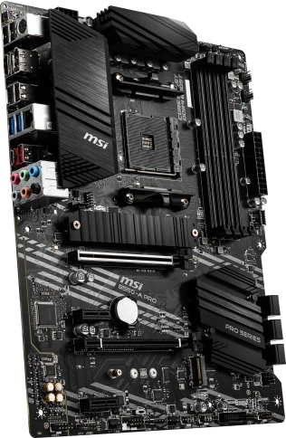 Материнская плата/ MB MSI AMD B550 sAM4, 4xDDR4(128GB), HDMI 2.1/DP, 1 фото 4