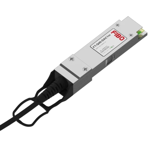 Кабель/ FIBO FT-Q40-DAC1m QSFP+  модуль, медный кабель Belden, 1 метр фото 2