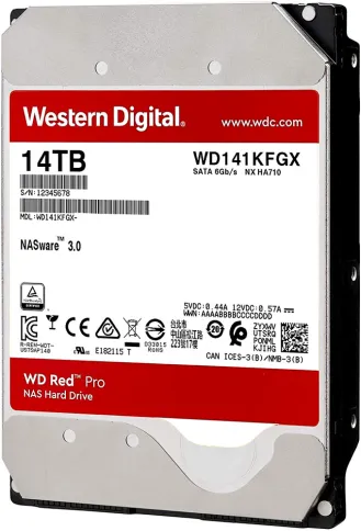 HDD WD SATA3 14Tb Red Pro WD141KFGX фото 1