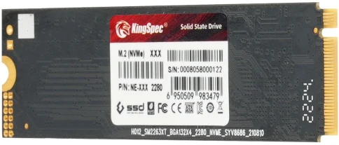 Твердотельный накопитель Kingspec PCIe 3.0 x4 2TB NE-2TB M.2 2280... фото 4