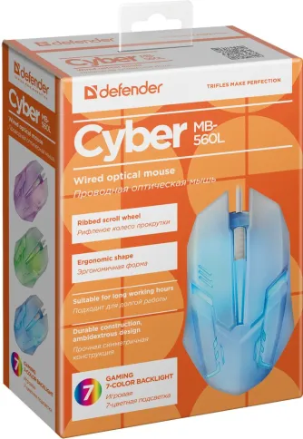 Defender Сyber MB-560L белый фото 4