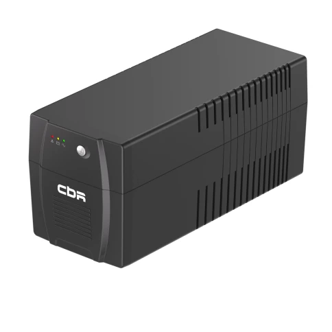 Башенный линейно-интерактивный ИБП/ ИБП CBR [UPS-TWK-101EJ-1000] 1000VA/600W, Schuko CEE 7 x4 outlets, LED, USB Type-B, RJ11/45, AVR, 12V/7Ah*2 фото 2