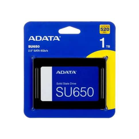 Твердотельный накопитель/ ADATA SSD Ultimate SU650, 1000GB, 2.5" 7mm, фото 2