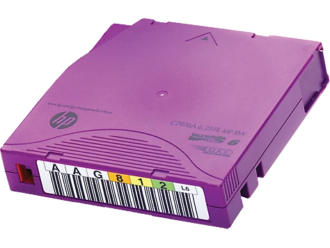 Картридж HPE Ultrium LTO6 6.25TB (C7976AN) фото 1