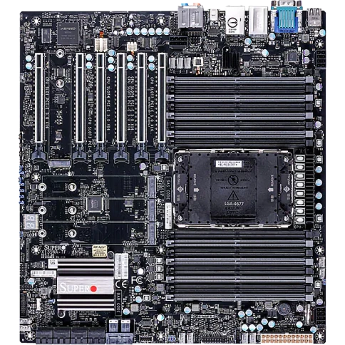 Системная плата/ MB Supermicro X13SWA-TF-B, E-ATX,  1x LGA-4677 (W-340 фото 1