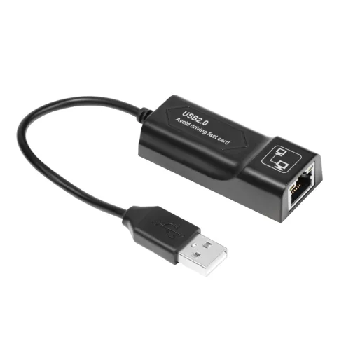 GCR Конвертер-переходник USB 2.0 -> LAN RJ-45  Ethernet Card сетевой а фото 1