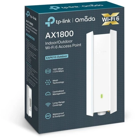 Точка доступа/ AX1800 Indoor/Outdoor Dual-Band Wi-Fi 6 Access Point фото 5