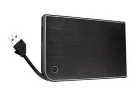 Внешний корпус для HDD/SSD AgeStar 3UB2A14 SATA II пластик/алюминий черный... фото 2