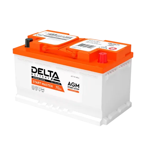 Аккумуляторная батарея для автомобилей/ DELTA серия  START MASTER, DEL фото 1