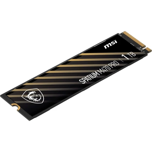 MSI SSD SPATIUM M470 Pro, 1000GB, M.2(22x80mm), NVMe, PCIe 4.0... фото 3