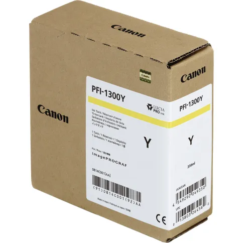 Canon PFI-1300Y (0814C001) фото 2