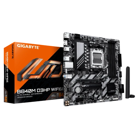 Gigabyte B840M D3HP WF6E фото 1