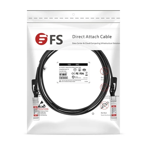 Твинаксиальный медный кабель/ 3m (10ft) Generic Compatible 10G SFP+ Passive... фото 7