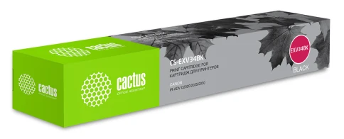 Картридж лазерный Cactus CS-EXV34BK C-EXV34 BK черный (23000стр.) д фото 1