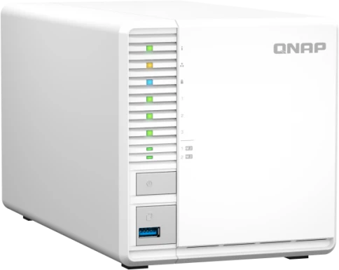 Сетевое хранилище без дисков/ SMB QNAP TS-364-8G NAS 3 HDD, 4-core Int фото 4