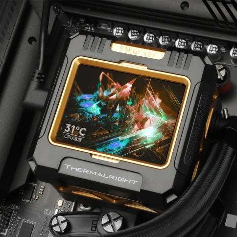 Водяное охлаждение для процессора/ Water Cooling System Thermalright Frozen Warframe... фото 7