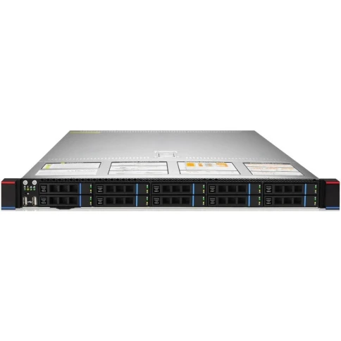 Серверная платформа/ Gooxi SL101-D10R-G3 1U 10bay server,  2pcs of ris фото 1