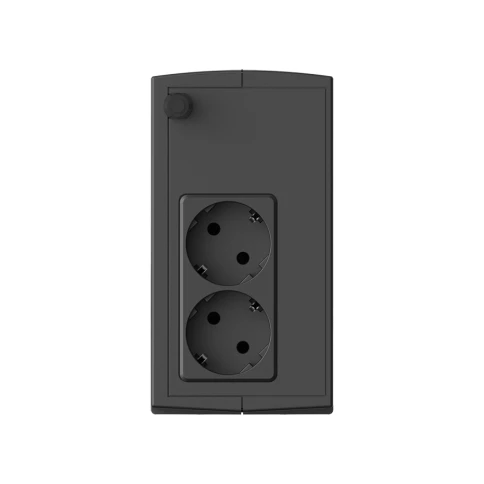 Башенный линейно-интерактивный ИБП/ ИБП CBR [ELN-675T-2F-LD] Line Interactive  675VA/360W 5Ah12V 2 x Shuko фото 6