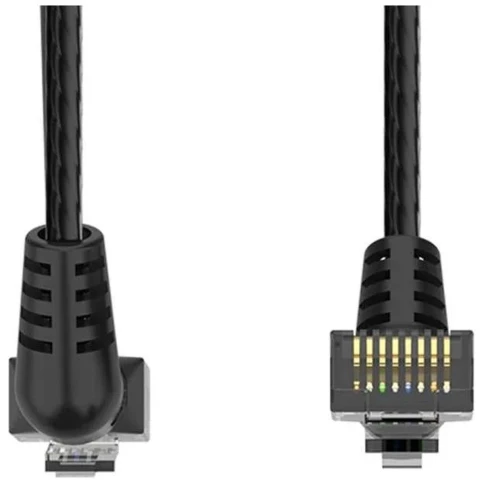 Патч-корд прямой Vention IBOBH UTP cat.6a, RJ45 угол 90 - 2м. Черный фото 4