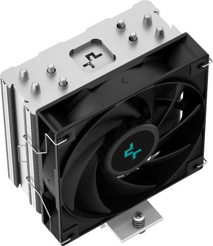 Кулер Deepcool AG400 Soc-AM5/AM4/1200/1700/1851 серебристый/черный 4-pin 18-31.6dB Al+Cu 220W 614gr... фото 3